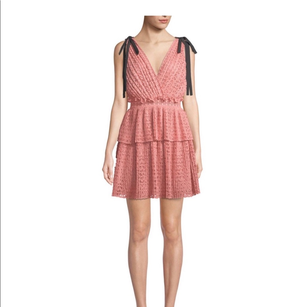 Self portrait pink dress